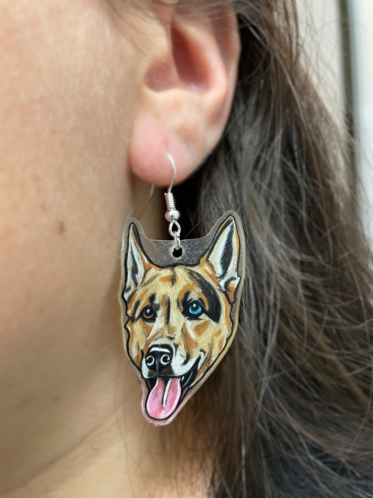 Pet Portrait Earrings