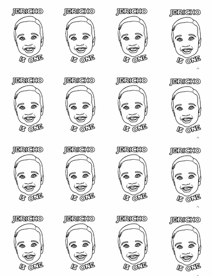 Custom Face Temporary Tattoos