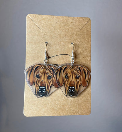 Pet Portrait Earrings