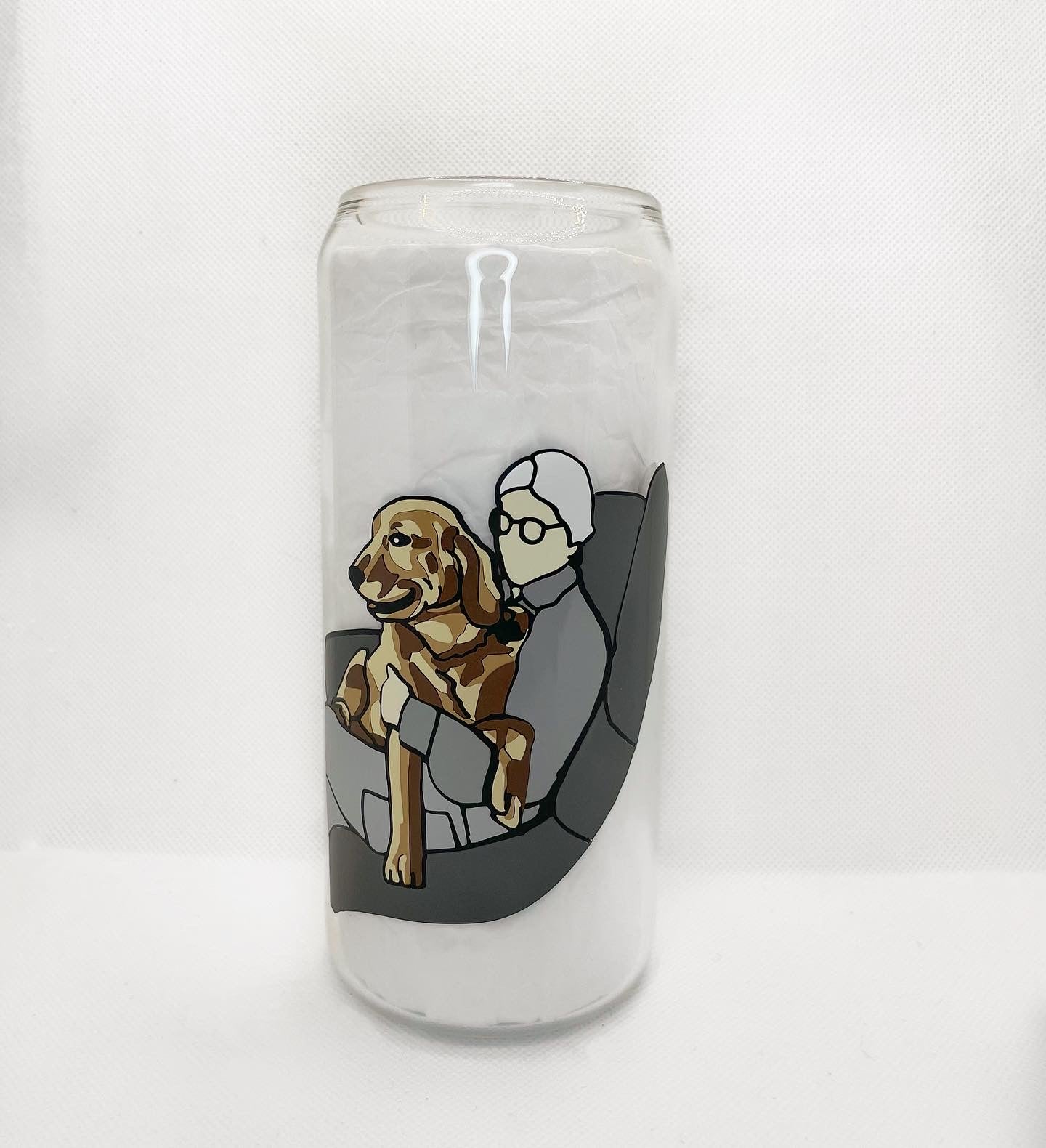 Custom Photo | Pet | Glass Cup