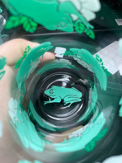 Frog Glass Cup